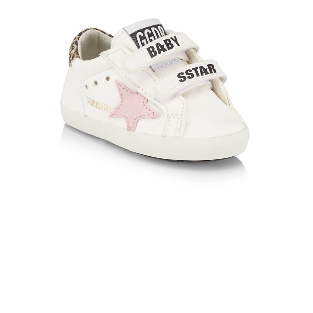 NWT Baby golden goose kids  star leopard girls